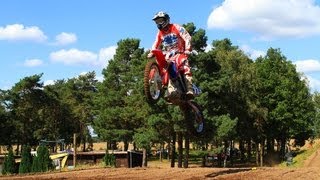 preview picture of video '#71 DackelFrank rides Jüterbog MX Track'