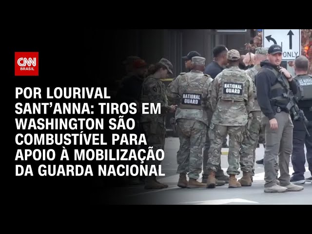 Análise: Tiros em Washington são combustível para apoio à mobilização da Guarda Nacional |PRIME TIME