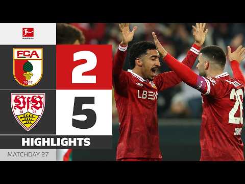 Resumen FC Augsburg vs Stuttgart Jornada 27