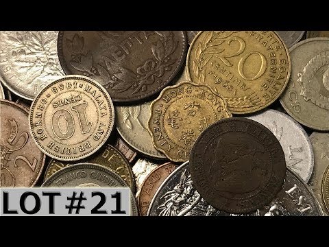 Awesome Commemorative Silver Coins & MORE Found World Coin Bag Hunting - Lot #21