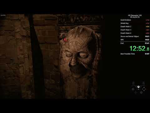 (WR) Resident Evil HD Jill Any% Speedrun 51:36