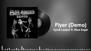 Blue Angel – Flyer (Demo – Isolated Vocals) | Cyndi Lauper