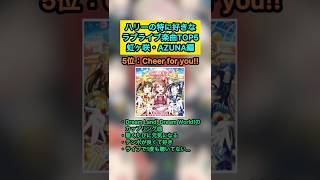 【ラブライブ!】ハリーの特に好きなラブライブ楽曲TOP5『虹ヶ咲・AZUNA編』