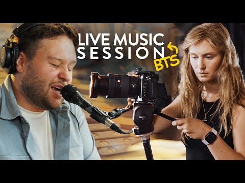 How To SHOOT and EDIT a Live Performance Session (BTS "Slingshot" with Family of Things)