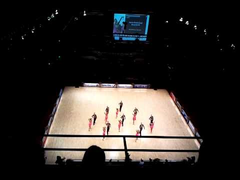 Latein Formation Deutsche Meisterschaft 2011 Grün-Gold Club Bremen B-Team