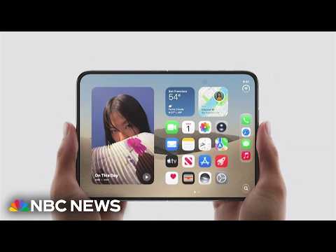 Crowds around the world turn out for the launch of Apple’s new foldable iPhone Duo
