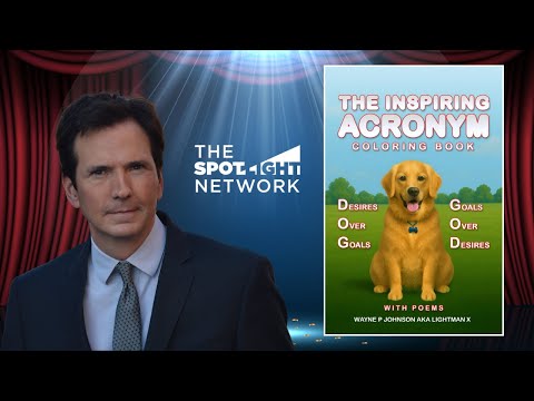 The Spotlight Network on The Inspiring Acronym Coloring Book by Wayne P  Johnson aka Lightman X