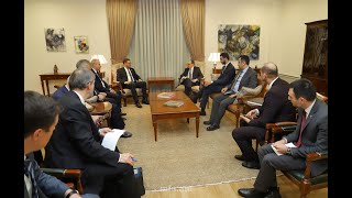 Zohrab Mnatsakanyan a eu une rencontre avec le président de la Commission des affaires internationales du Conseil de la Fédération de l'Assemblée fédérale de la Russie