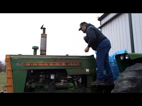 Oliver 1850 Part 9 B Drain the Hydra-Power Change the Oil and Filter and a Test Drive