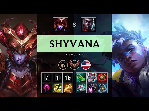 Shyvana Jungle vs Ekko - NA Grandmaster Patch 25.19
