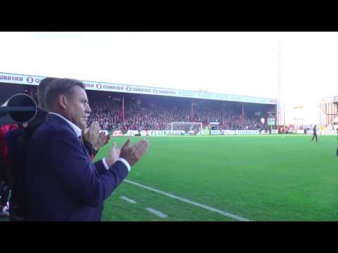 Halve minuut applaus voor aanvang van KVK-Standard