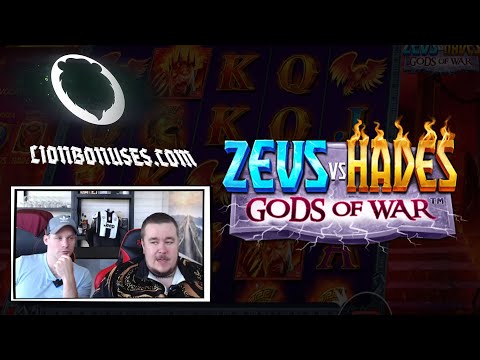 ZEUS VS HADES GODS OF WAR ★ REALLY NICE LINEHIT ★ VIHISLOTS TWITCH STREAM