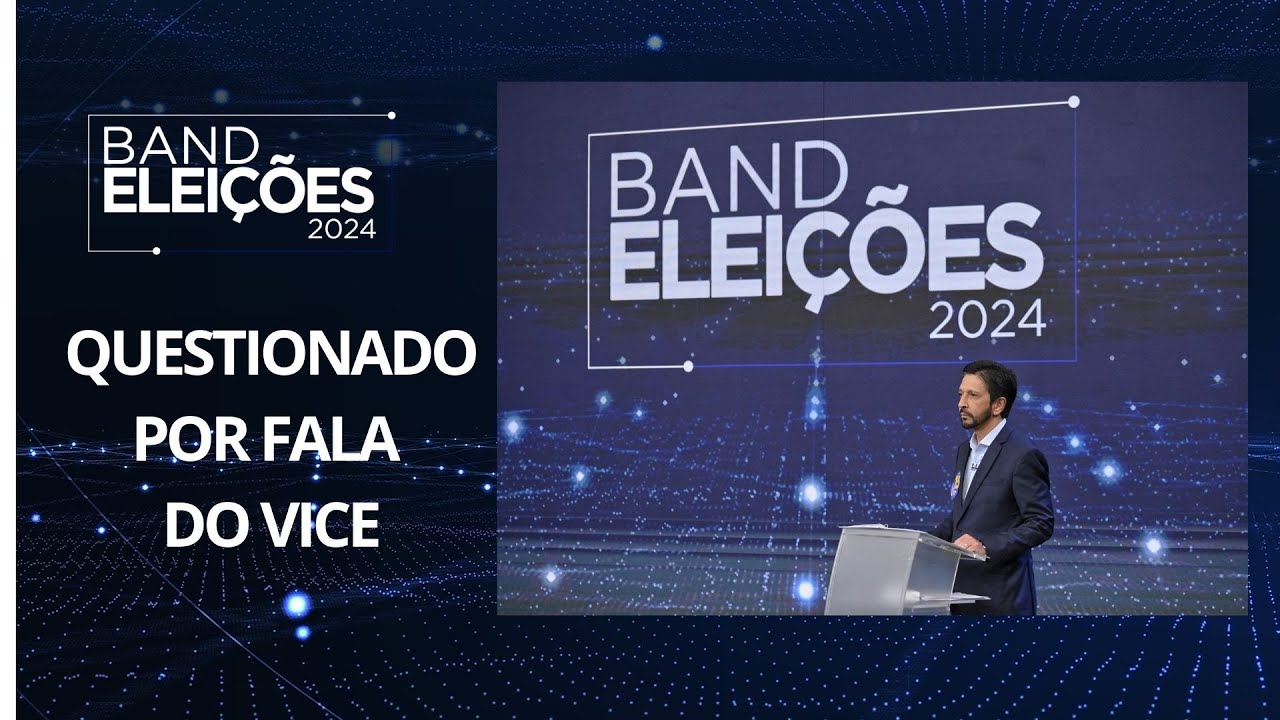 Ricardo Nunes é questionado por Boulos sobre fala do vice, Coronel Mello Araújo