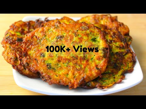 Quick and Crispy Healthy  Zucchini Fritters