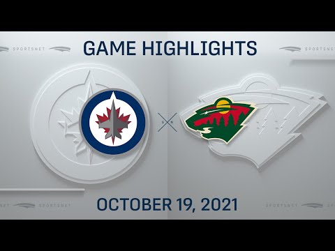 NHL Highlights | Jets vs. Wild - Oct 19, 2021