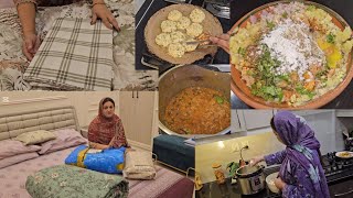 Ab new bed sheets bht achi ai hain || Potatoe cutlets || @Nadi927
