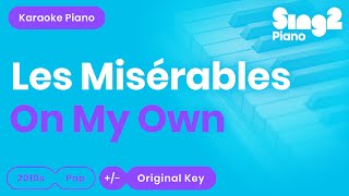 Les Misérables - On My Own (Karaoke Piano)