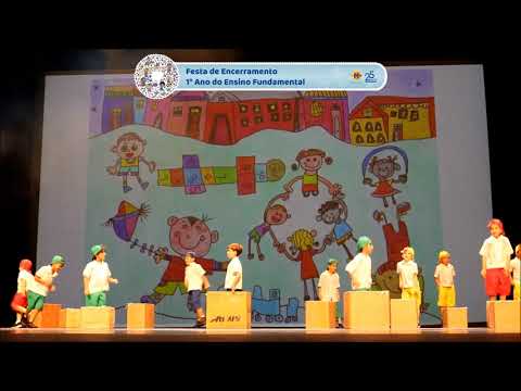 Festa de Encerramento - 1º Ano do Ensino Fundamental - Tema: Brincadeiras