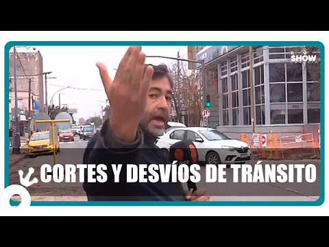 Cortes y desvíos de tránsito por reparación de cloacas