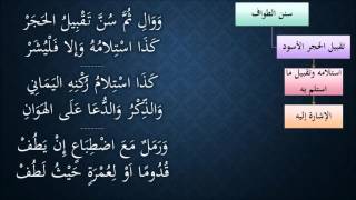صورة النظم الجلي في الفقه الحنبلي118- شرح/ عامر بهجت (سنن الطواف)