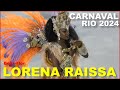 Carnival Rio 2024 LORENA RAISSA Samba Queen Brazil 4K