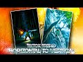 Tik Tok Trend Horizontal To Vertical Clip Transition Trending Vertical Anime S Edits Tutorial