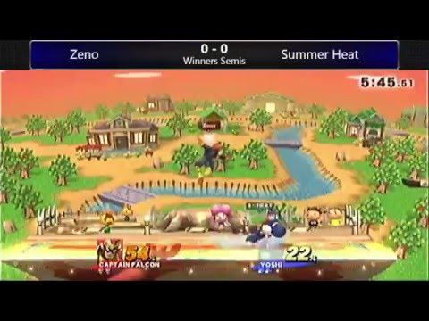 [Sm4sh|02/17/16|SSS] Winners Semis: Zeno (Captain Falcon) VS Summer Heat (Yoshi)