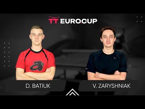 15:30 Dmytro Batiuk - Vadym Zaryshniak 20.05.2024 TT Euro.Cup Ukraine Master. TABLE 3