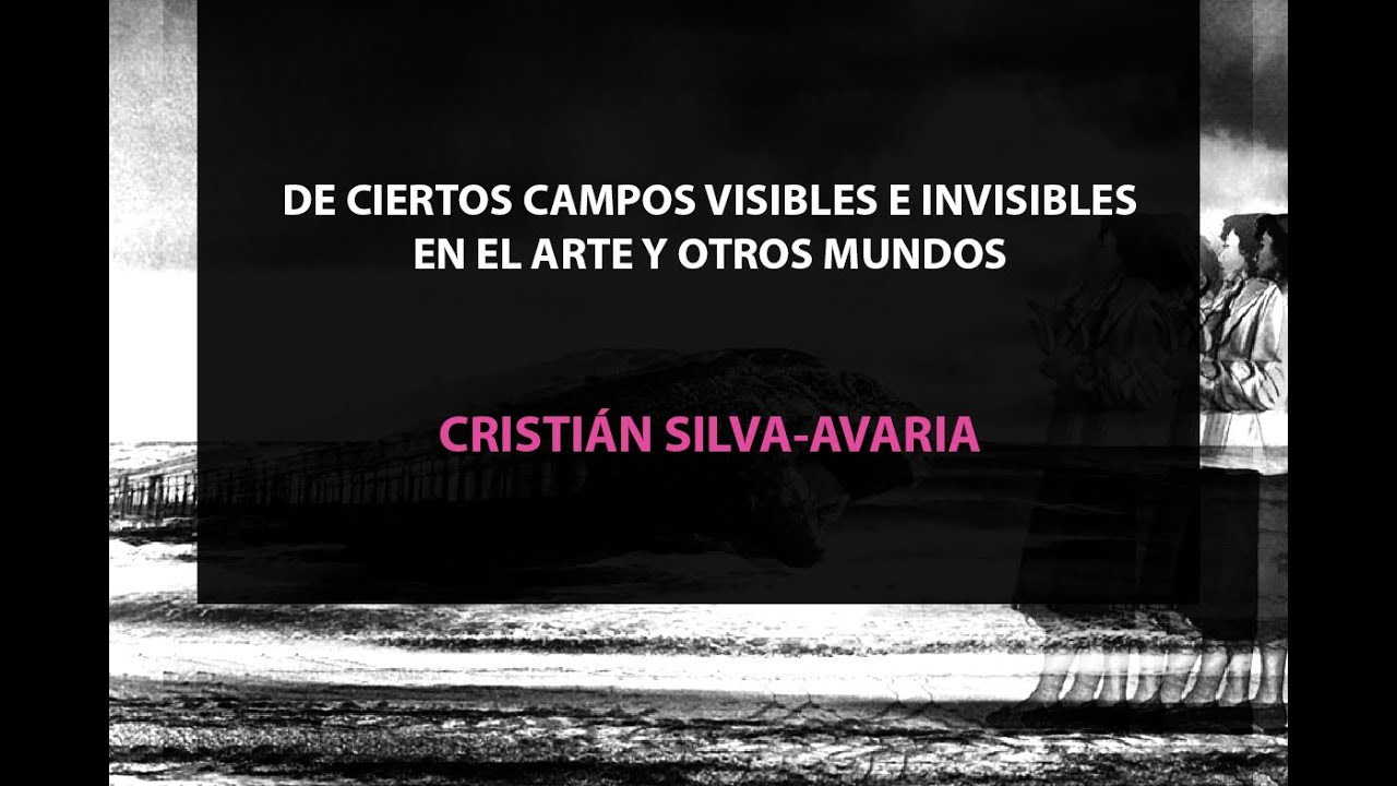 Charla Prof Cristián Silva-Avaria: De ciertos campos visibles e invisibles en el arte y otros mundos