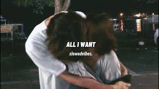 daniel skye - all i want feat. cameron dallas (slowed + reverb)