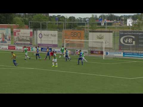 Alle vijf de goals van FC Oss - FC Dordrecht