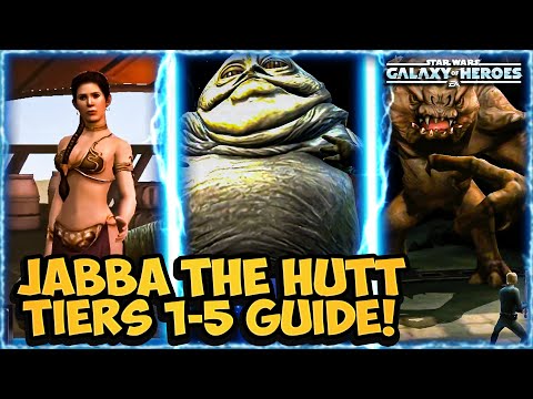 Jabba the Hutt Galactic Legend Event Tier 1-5 COMPLETED + GUIDE - Greetings Exalted One Jabba Unlock