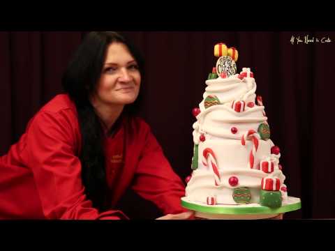 How to decorate a cake using Danielle's wrap technique - trailer