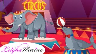 The Animal Fair Nursery Rhyme | Song For Kids | Leigha Marina