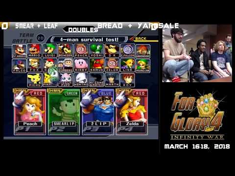 For Glory 4 - Smear + Tulip vs. Yardsale + Bread - Melee Doubles WR2