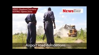 Video: Airport Road houses demolition