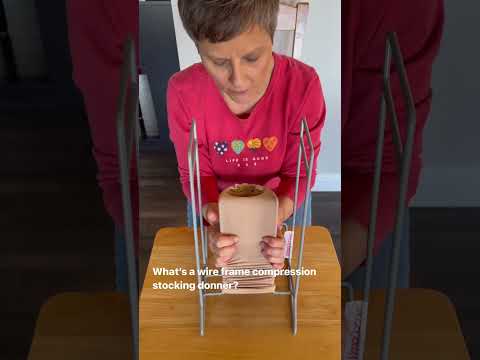 How to use a wire frame stocking donner