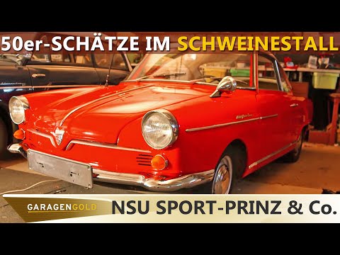 NSU Sport-Prinz & Spielgefährten – 50er-Schätze im Schweinestall | Garagengold