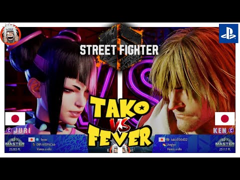 SF6 fever (Juri) vs Tako (Ken) - STREET FIGHTER 6 - PS5