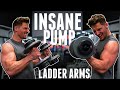 LADDER ARM WORKOUT || Insane pump!💪🏼
