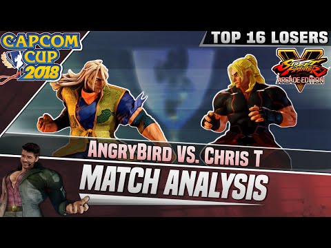 SFV AE Match Analysis: Capcom Cup 2018 TOP 16 - AngryBird vs. Chris T