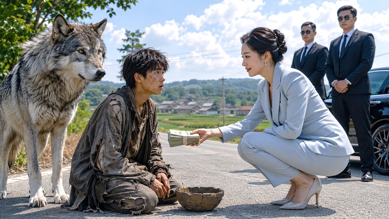 أعطت CEO طيبة متسولًا صغيرًا 200 يوان، والمفاجأة أنه طفلها المفقود منذ سنوات!💞