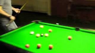 preview picture of video 'pool break dish against 'The Glove' Witney Snooker Club'