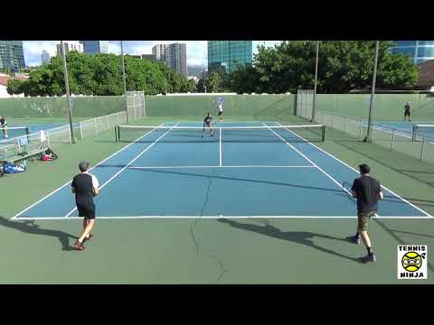 Pampulov/Tribler vs. A. Labrunie/Seric R2 HIGHLIGHTS - UTR Flex League Hawaii (Nov) 2020
