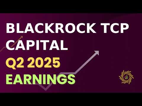 BlackRock TCP Capital TCPC Q2 2025 Earnings Call