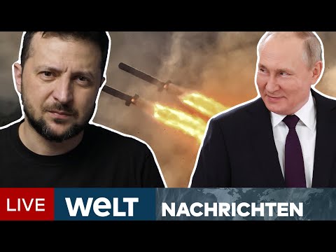 MANGEL AN LUFTVERTEIDIGUNG: Selenskyj dämpft Erwartungen an ukrainische Gegenoffensive | WELT Stream