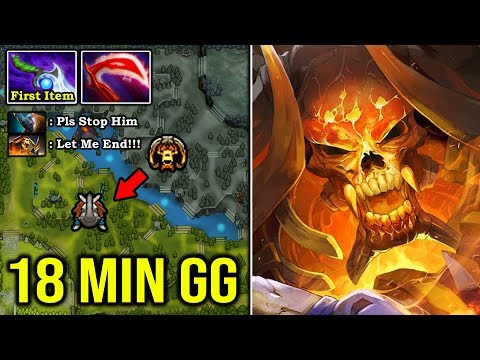 SOLO MID CLINKZ IN 2020 IS TOO BROKEN! 18Min GG Massive Mana Burning Solo Kill Everyone in 2s DotA 2