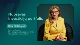 Investavimo ABC: suprask ir pradėk | 7 paskaita: NUOSAVAS INVESTICIJŲ PORTFELIS
