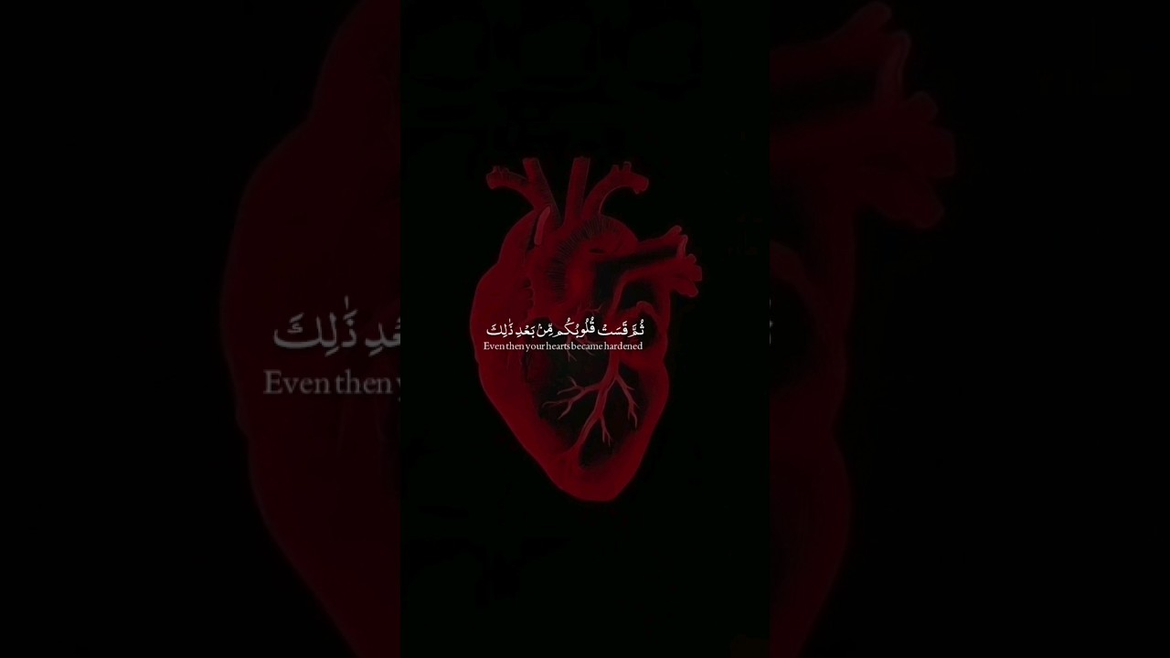 قسوة القلب في القرآن