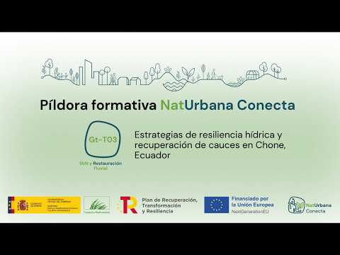 Estrategias de resiliencia hídrica y recuperación de cauces en Chone, Ecuador